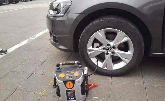 丰顺汽车搭电案例